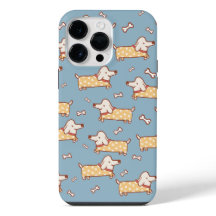 Cute Dog and Bone Seamless Pattern
