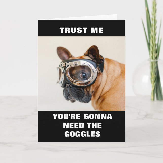 Cute Dog Anniversary/Retirement/Congrats Card (Front)