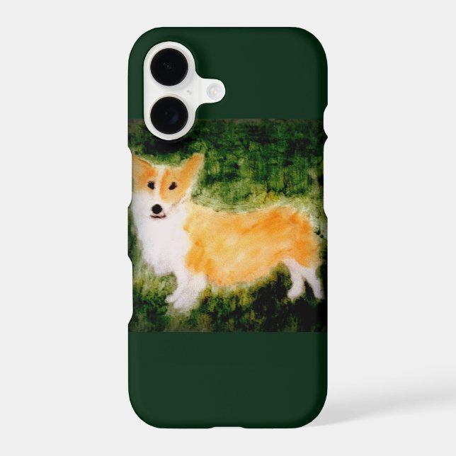 Cute Dog Art Corgi (Back)