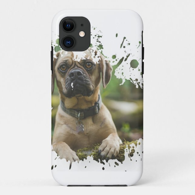 Cute Dog Artwork Case-Mate iPhone Case (Back)