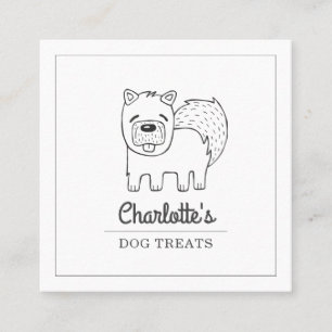 Cute Dog Bakery Business Card