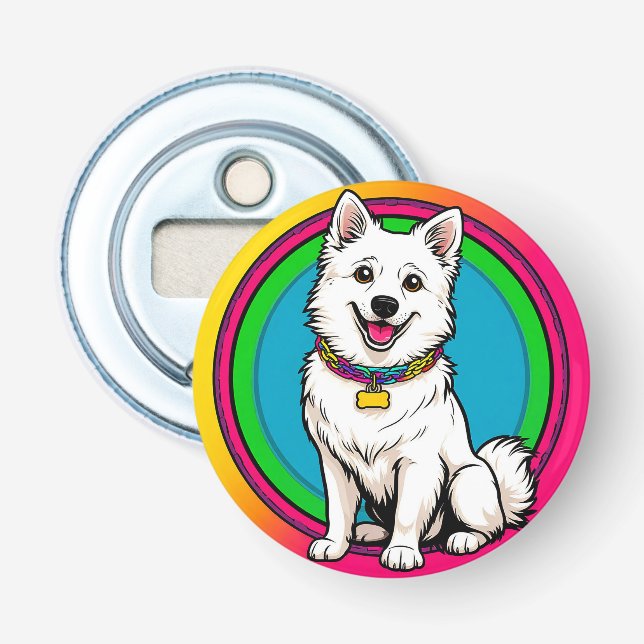 🐶 Cute Dog Bottle Opener Gift Fun Pet Accessory (Front)