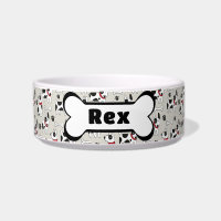 Cute Dog Bowl  Personalise