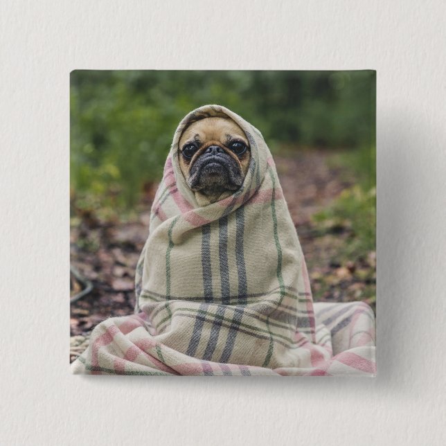 Cute Dog button 2 (Front)