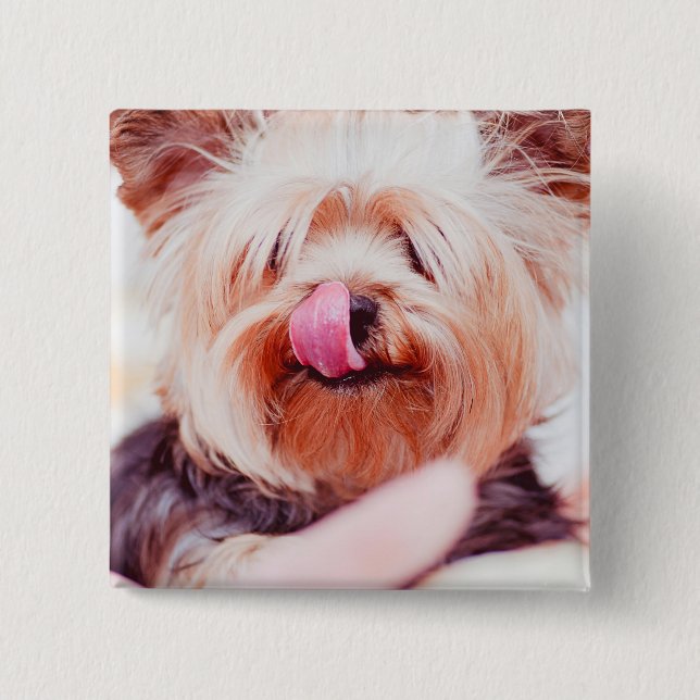 Cute Dog button 8 (Front)