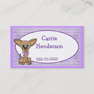 Cute dog Children's Calling Card