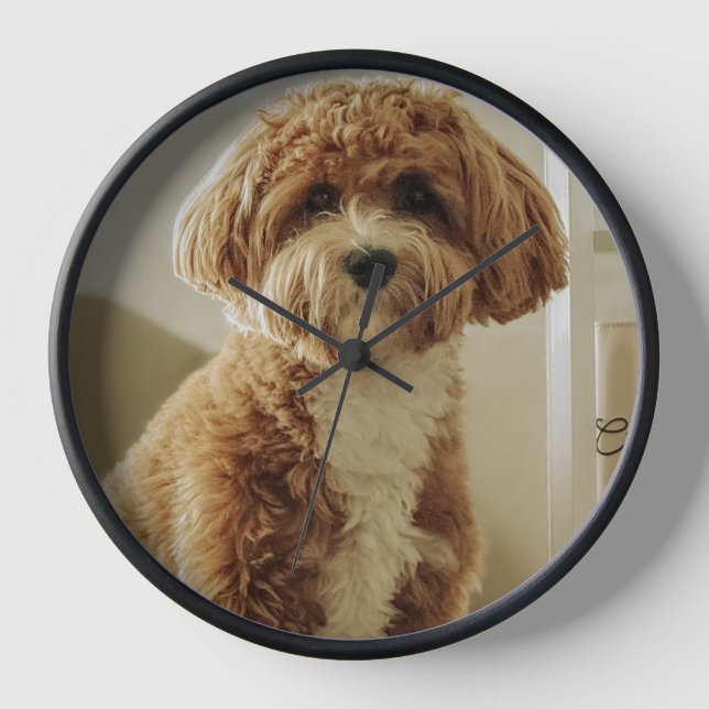 Cute dog clock (Front)