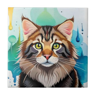 Cute dog close up mini clipboard tile