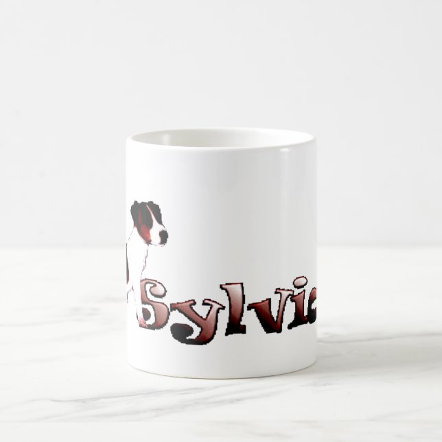 Cute Dog Coffee Mug (Center)