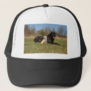 Cute Dog Couple Trucker Hat