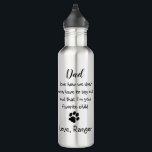 Cute Dog Dad- Funny Father's Day Joke - Dog Humour 710 Ml Water Bottle<br><div class="desc">Surprise Dad this Father's Day with this super cute dog dad water bottle . Dad ... I love how we don't even have to say out loud that I'm your favourite child . Personalise with the Dog Dad's favourite Pet Photo, and name . Cute Dog Dad- Funny Father's Day -...</div>