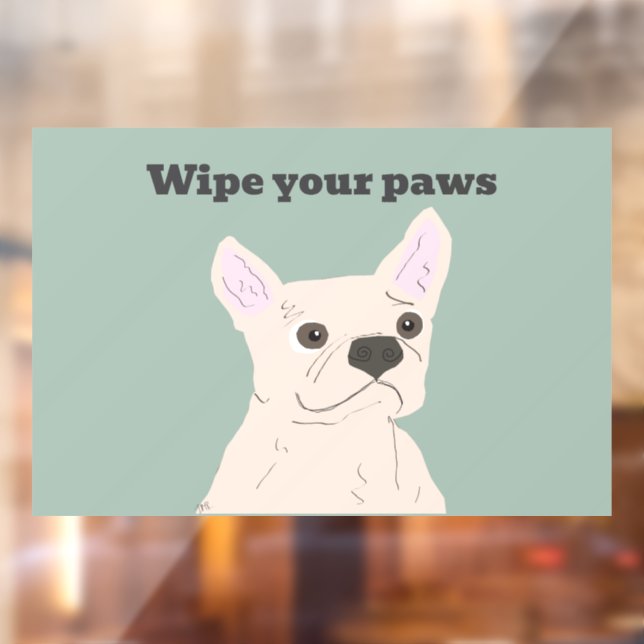 Cute Dog, Dusty Blue (Sheet 2)