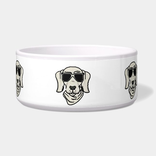 Cute Dog Food Bowl Gift Idea (Front)