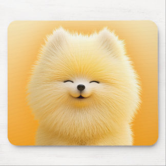 Cute Dog Furry Friend Designs Playful Mousepad