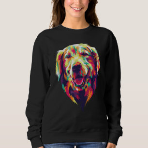 Cute Dog Golden Retriever Pet Animal Sweatshirt