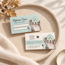 Cute Dog Groomer Pet Grooming Customer