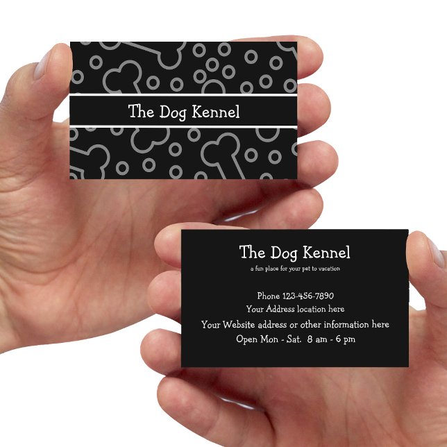 Cute Dog Kennel Business Card (Creator Uploaded)