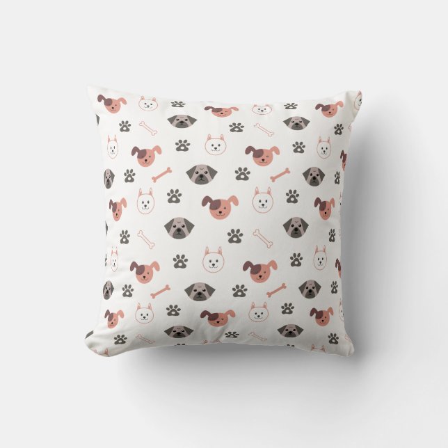 Cute Dog Lover Cushion (Front)
