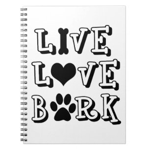 Cute Dog Lover Gift Puppy Mum Puppies Rescue Dad Notebook