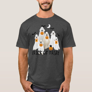 Cute Dog Lover Halloween Dog Golden Retriever Ghos T-Shirt