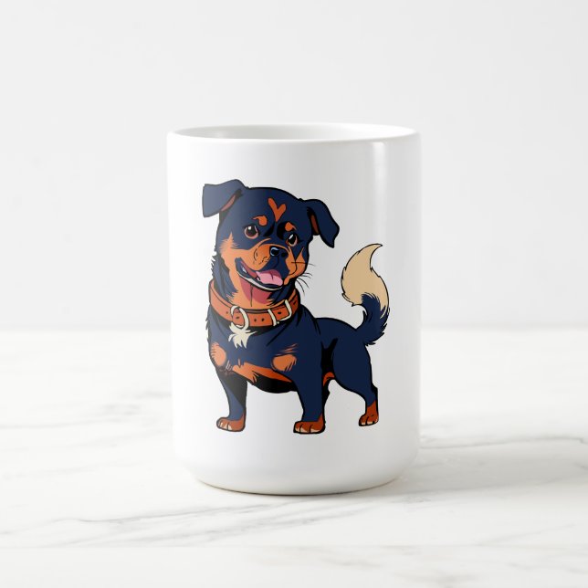 Cute Dog Magic Mug (Center)