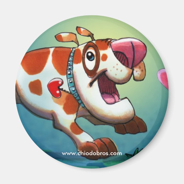 Cute Dog Magnet (Front)