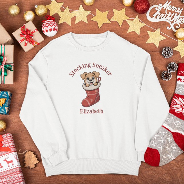Cute Dog Matching Family Christmas Sweatshirt (Creator Uploaded)