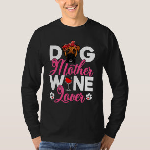 Cute Dog Mother  Boxer Dog Mother's Day T-Shirt