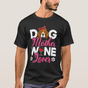 Cute Dog Mother Lover Beagle Dog Mother's Day T-Shirt