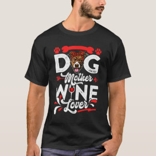 Cute Dog Mother Pitbull Dog Mother's Day T-Shirt
