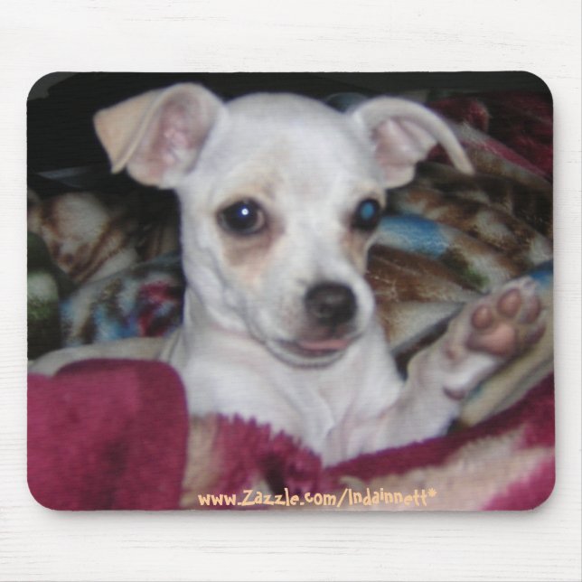 Cute Dog-MousePad. Mouse Pad (Front)