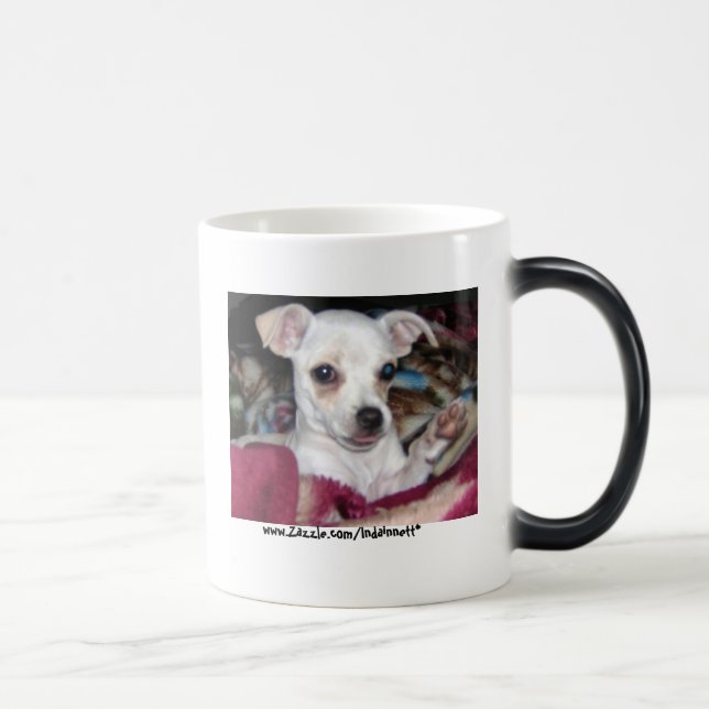 Cute Dog-Mug. Magic Mug (Right)