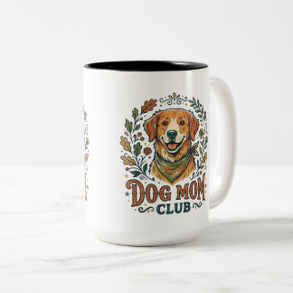 Cute Dog Mum Club Coffee Mug