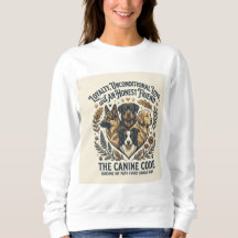 Cute Dog Mum sweatshirt for Women | Cosy Gift