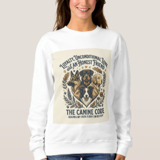 Cute Dog Mum sweatshirt for Women | Cosy Gift