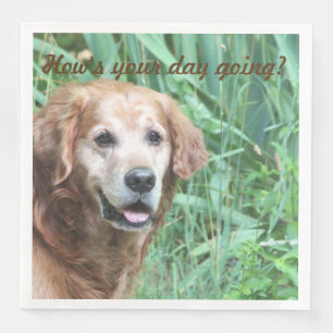 Cute Dog Napkin