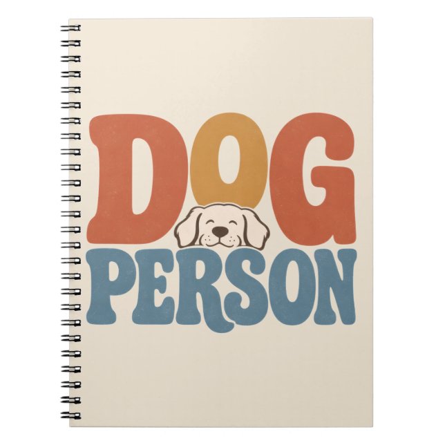 Cute Dog Notebook (Front)