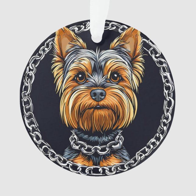 Cute Dog Ornament (Front)