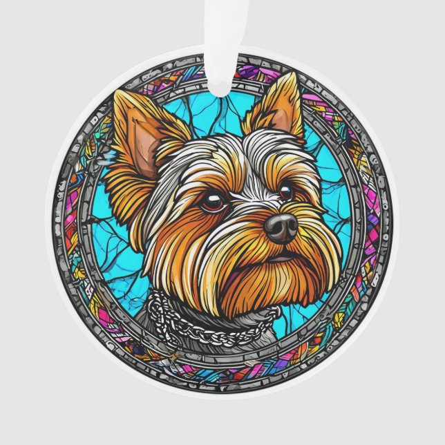 Cute Dog Ornament (Front)