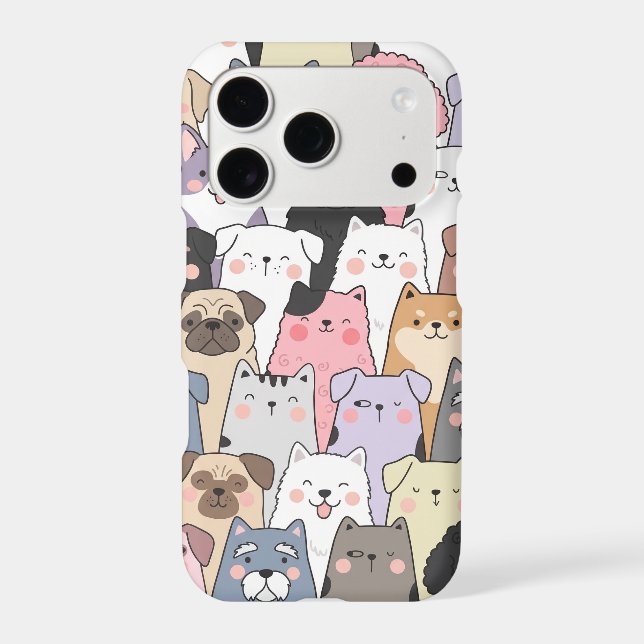 Cute Dog Pattern  (Back)