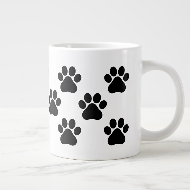 Cute Dog Paw Mug – Perfect for Pet Lovers! (Right)