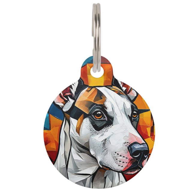 Cute Dog Pet Tag (Front)
