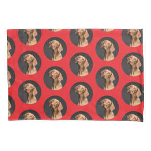 Cute Dog Photo Modern  Pillowcase