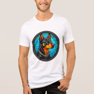 Cute dog portrait Tri-Blend shirt