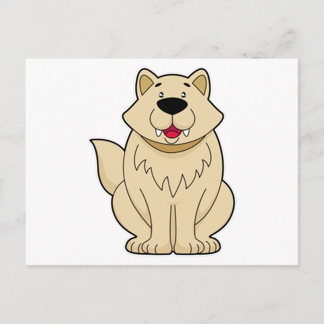 Cute Dog Postcard (Front)