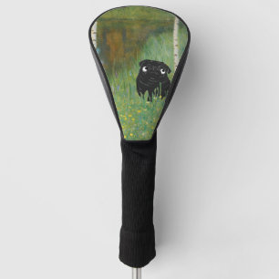 Cute Dog Pug Gustav Klimt Forest Golf Head Cover