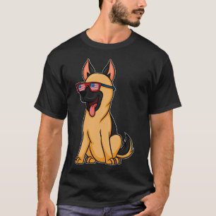 Cute Dog Puppy Kids Pet Animal German Shepard T-Shirt