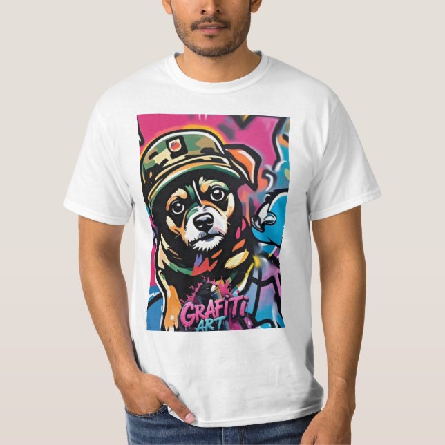 Cute Dog T-Shirt (Front)