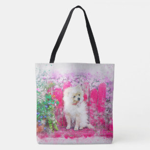 Cute Dog Tote Bag