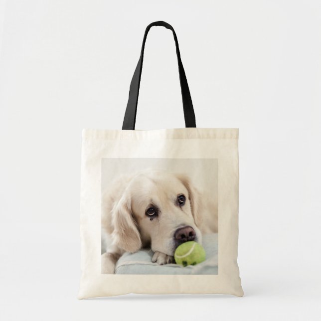 Cute Dog tote bags (Front)